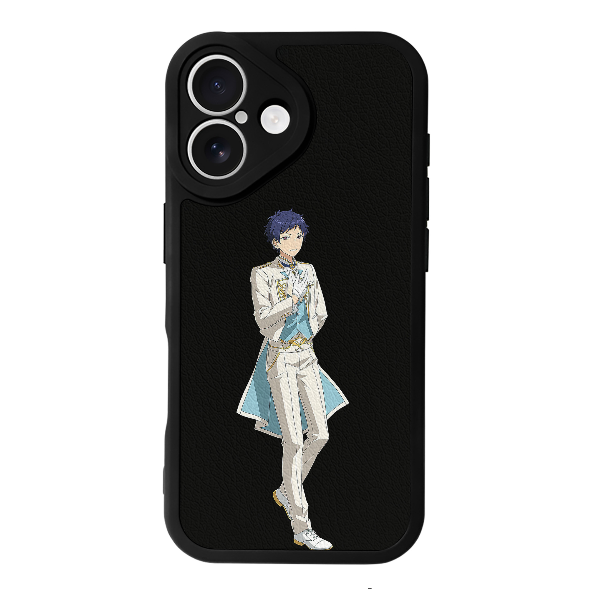 （画像用） あんさんぶるスターズ! Ensemble Stars 【iPhone 16シリーズ対応】シリコンスマホケース（レザー調） 材質：シリコン